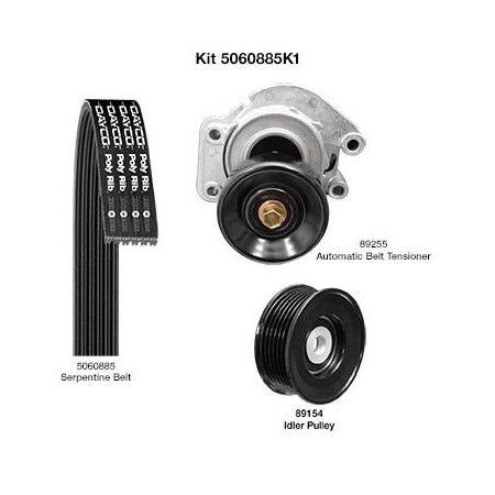 Dayco 98-05 Lexus Toyota Fead Kits, 5060885K1 5060885K1